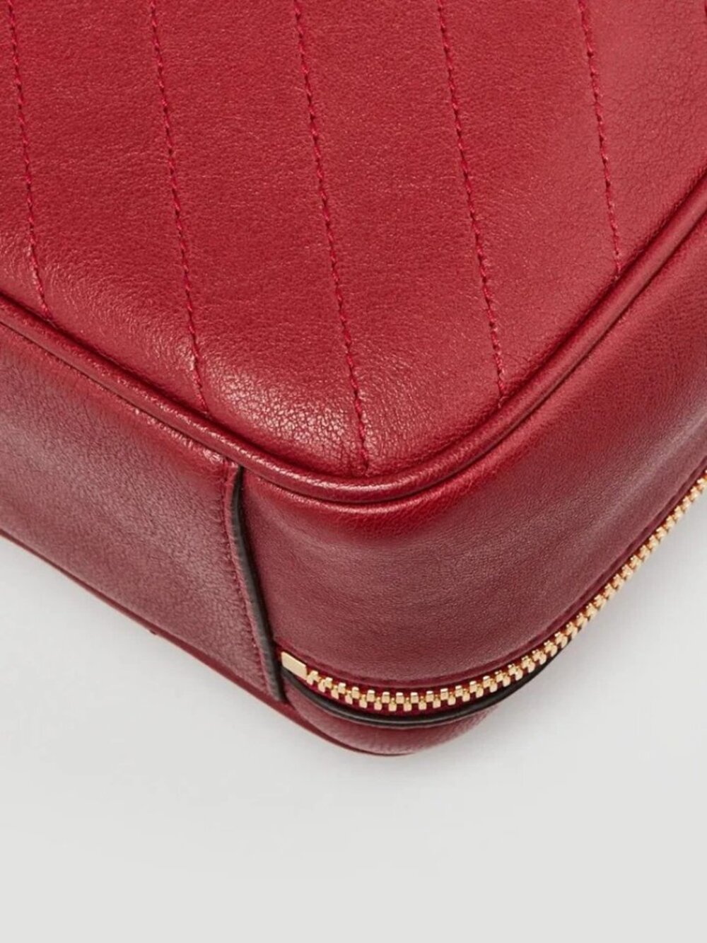 Gucci Red Leather Small Top Handle Blondie Bag - Picture 4 of 10